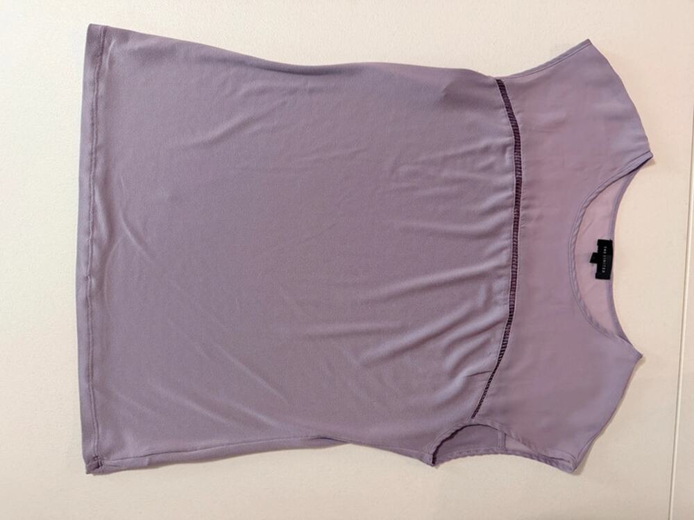 3 for $9 The limited sheer tip lavender sleeveless M EUC 1925